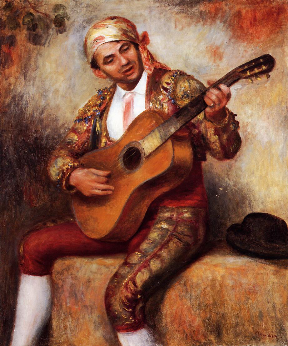 The spanish guitarist 1897